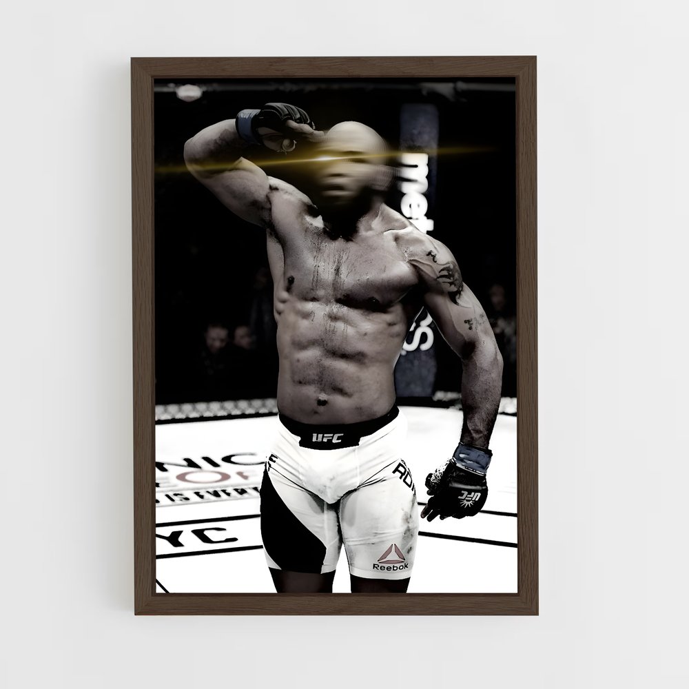 Poster Champion sur le Ring – affiche MMA (vue 5)